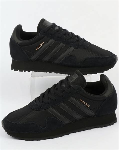 zwarte sneakers adidas man|adidas black shoes.